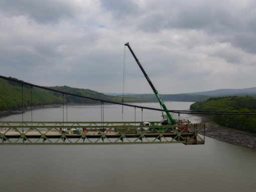 Déconstruction Pont de Térenez Rosnoën 9