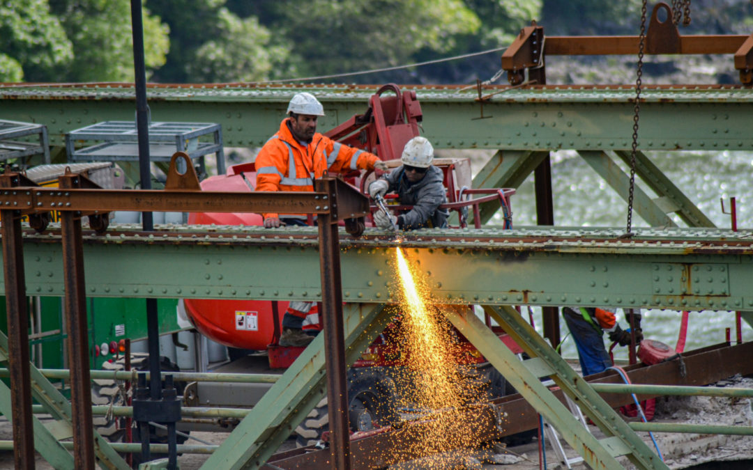 Déconstruction Pont de Térenez