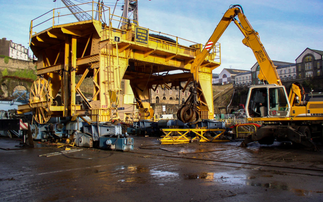 Découpage d’une grue